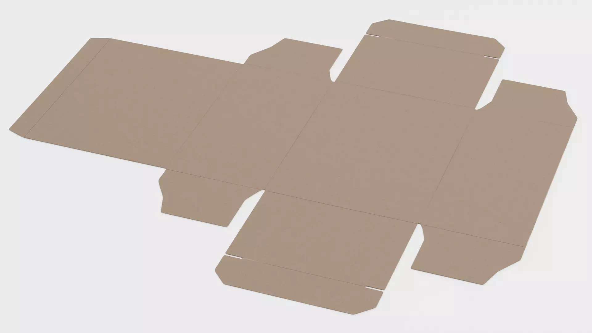 -Carboard Box V4-Rigged- Low-poly 3D model_7