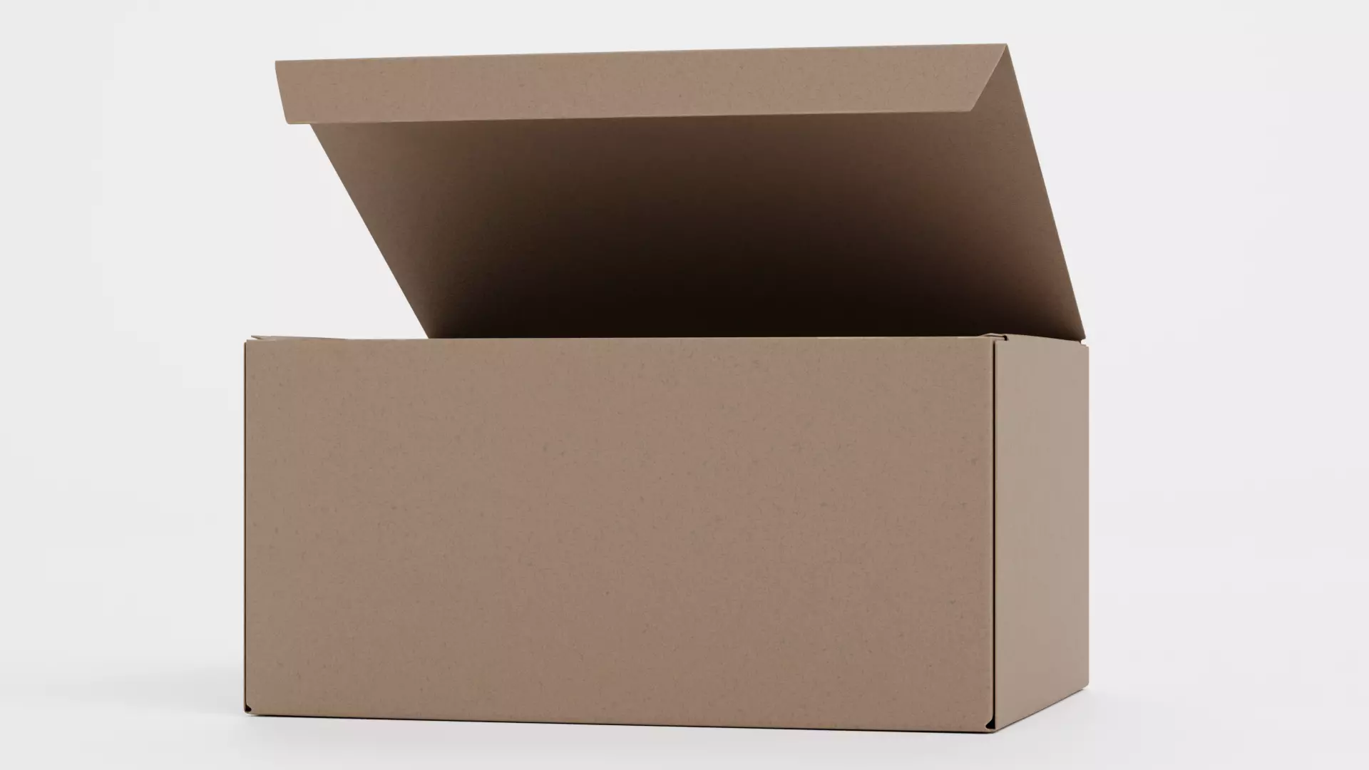 -Carboard Box V4-Rigged- Low-poly 3D model_2
