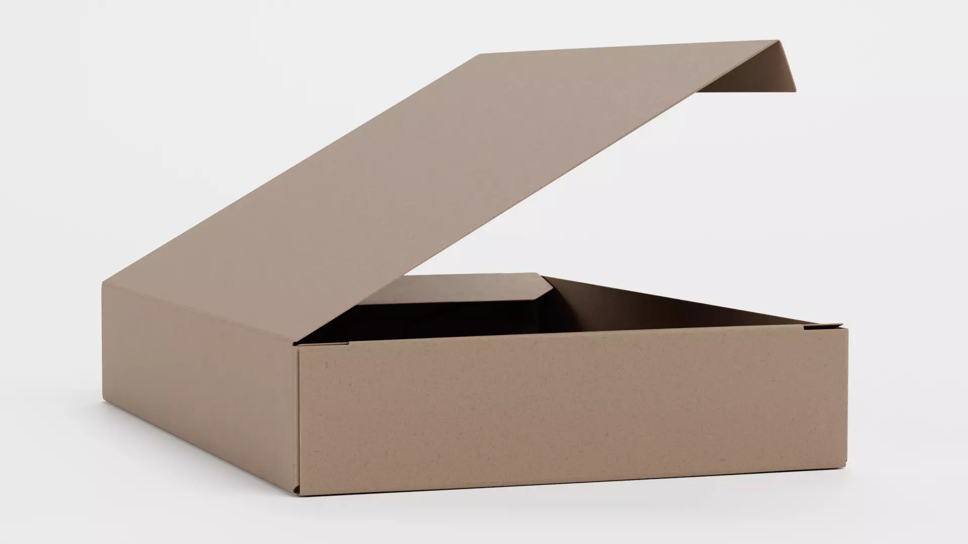 -Cardboard Box V5- Rigged- Low-poly 3D model_4
