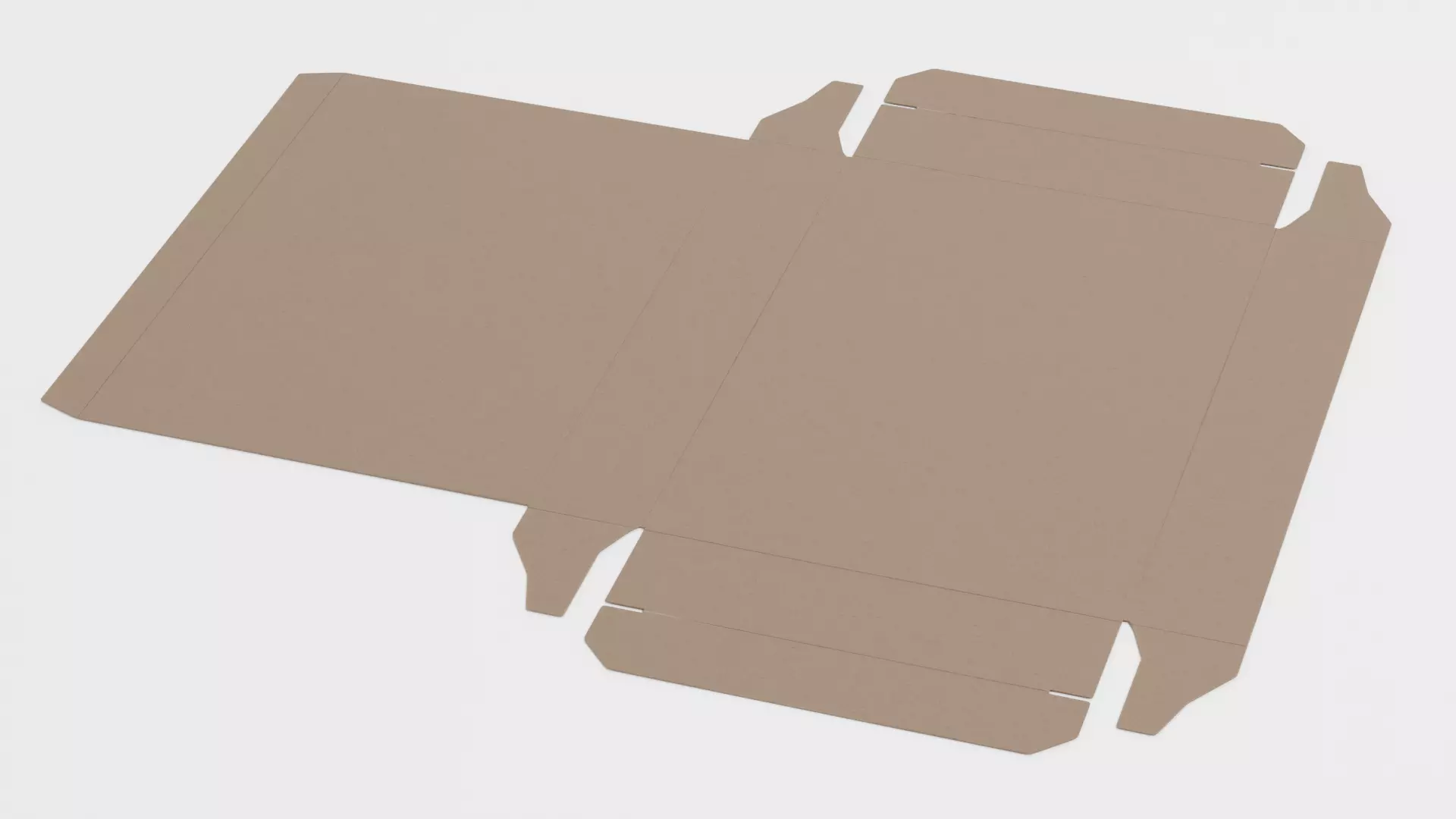 -Cardboard Box V5- Rigged- Low-poly 3D model_7