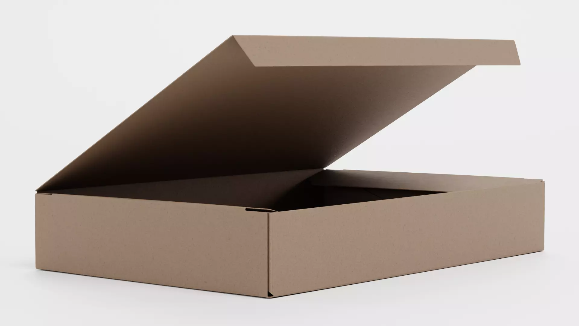 -Cardboard Box V5- Rigged- Low-poly 3D model_3
