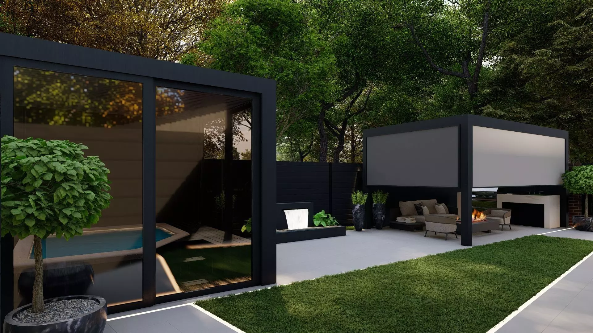 arden Landscape 3D Model - SketchUp and Lumion Scene 3D model_0