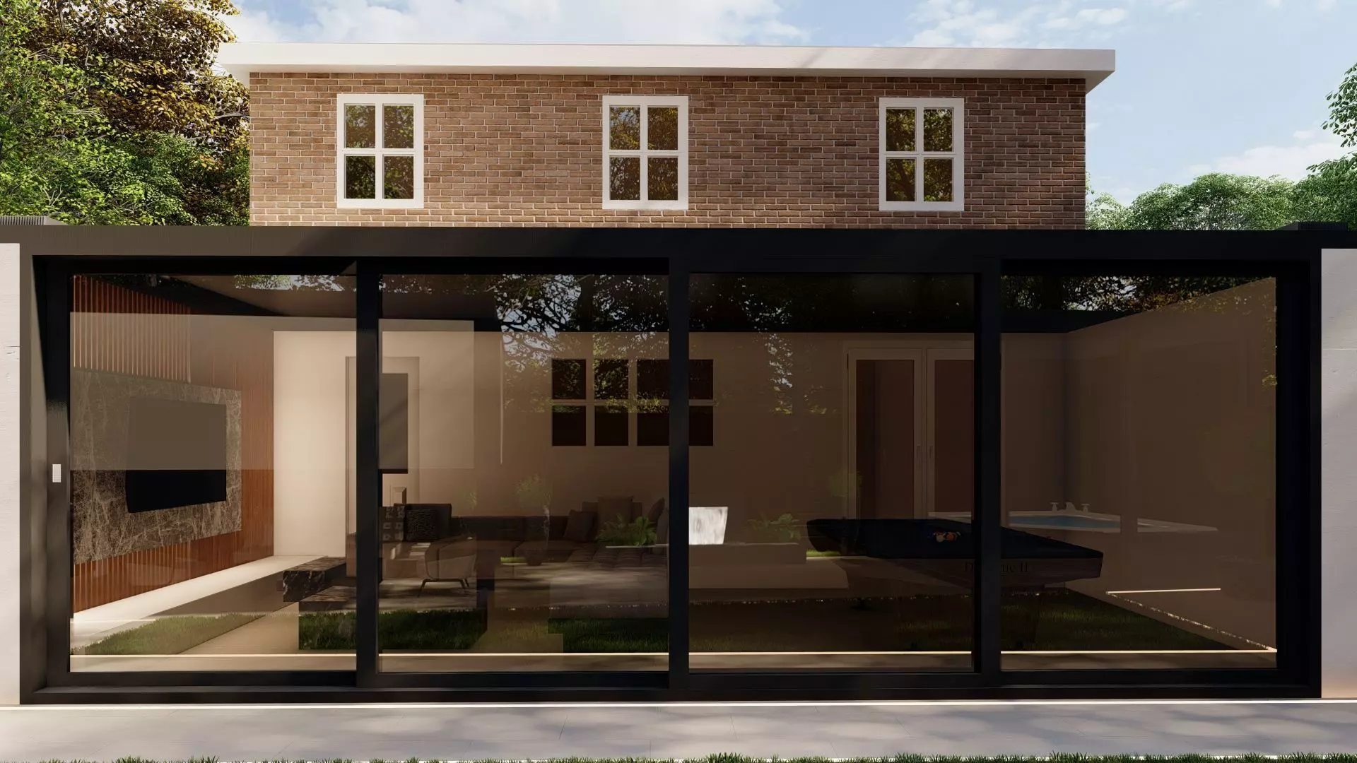 arden Landscape 3D Model - SketchUp and Lumion Scene 3D model_1