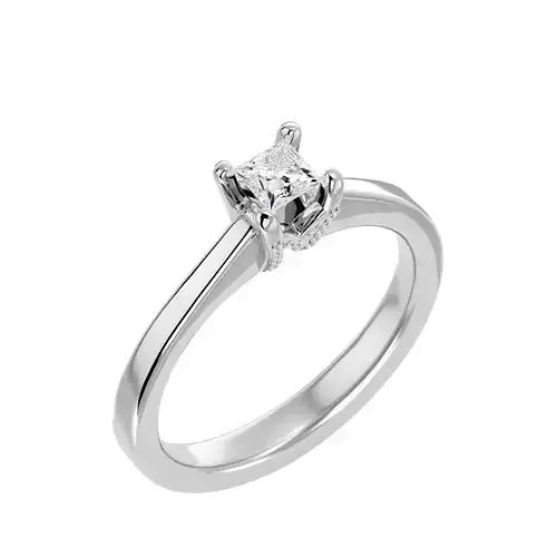  Open Embrace Princes Solitaire Ring  360 Video  Multi  Render