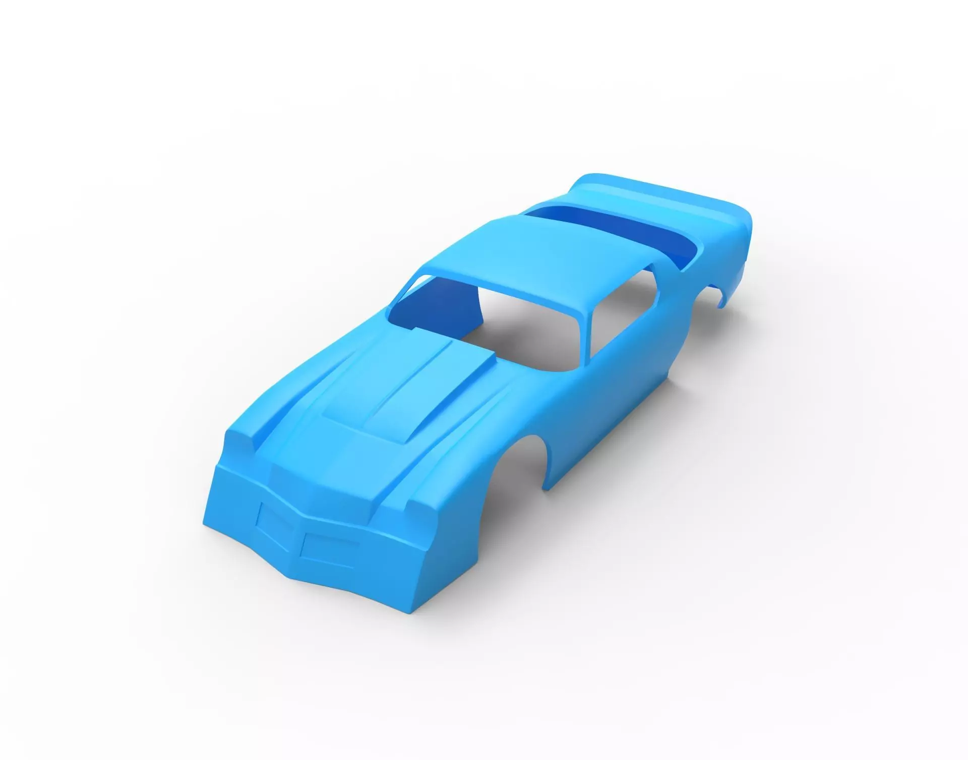 1970 racing camaro rc body shell from Mike Eddy 3D print model