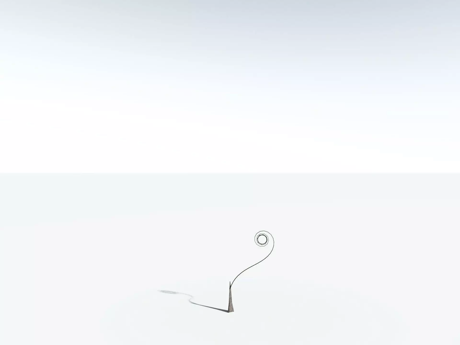 EVERYPlant Black Tree Fern LowPoly Low-poly 3D model_31