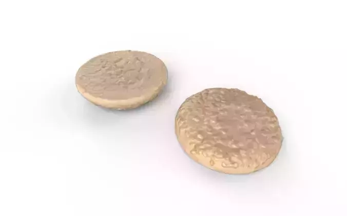 Cockie M02 Low-poly 3D model 6
