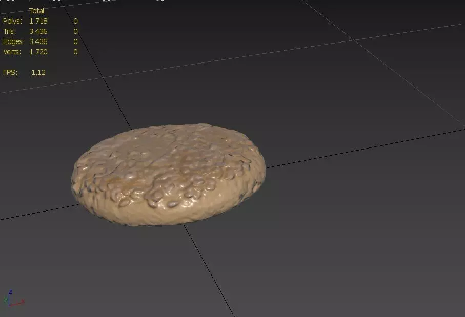 Cockie M02 Low-poly 3D model_2