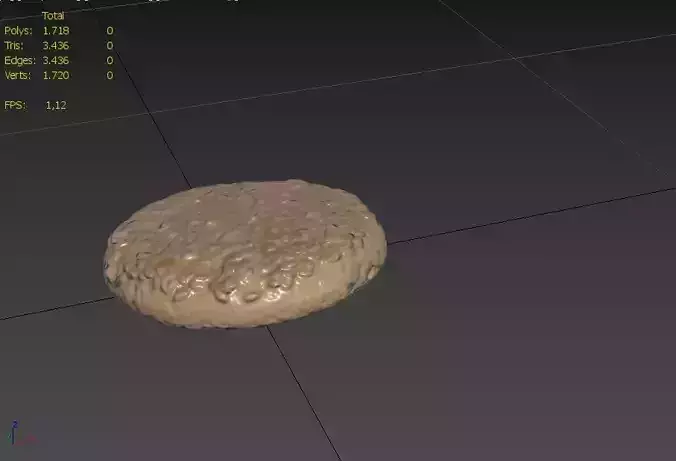 Cockie M02 Low-poly 3D model 3