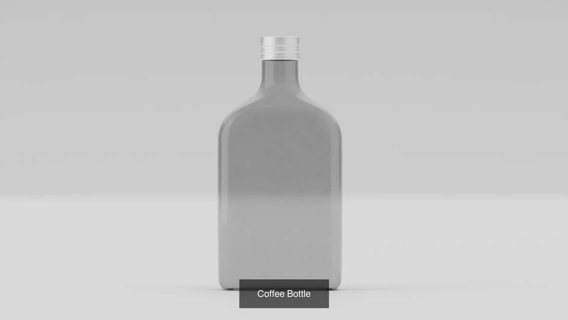 Coffee Bottles 3D Model Collection_1