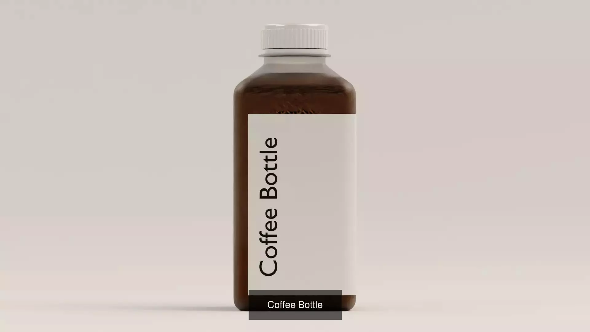 Coffee Bottles 3D Model Collection_2