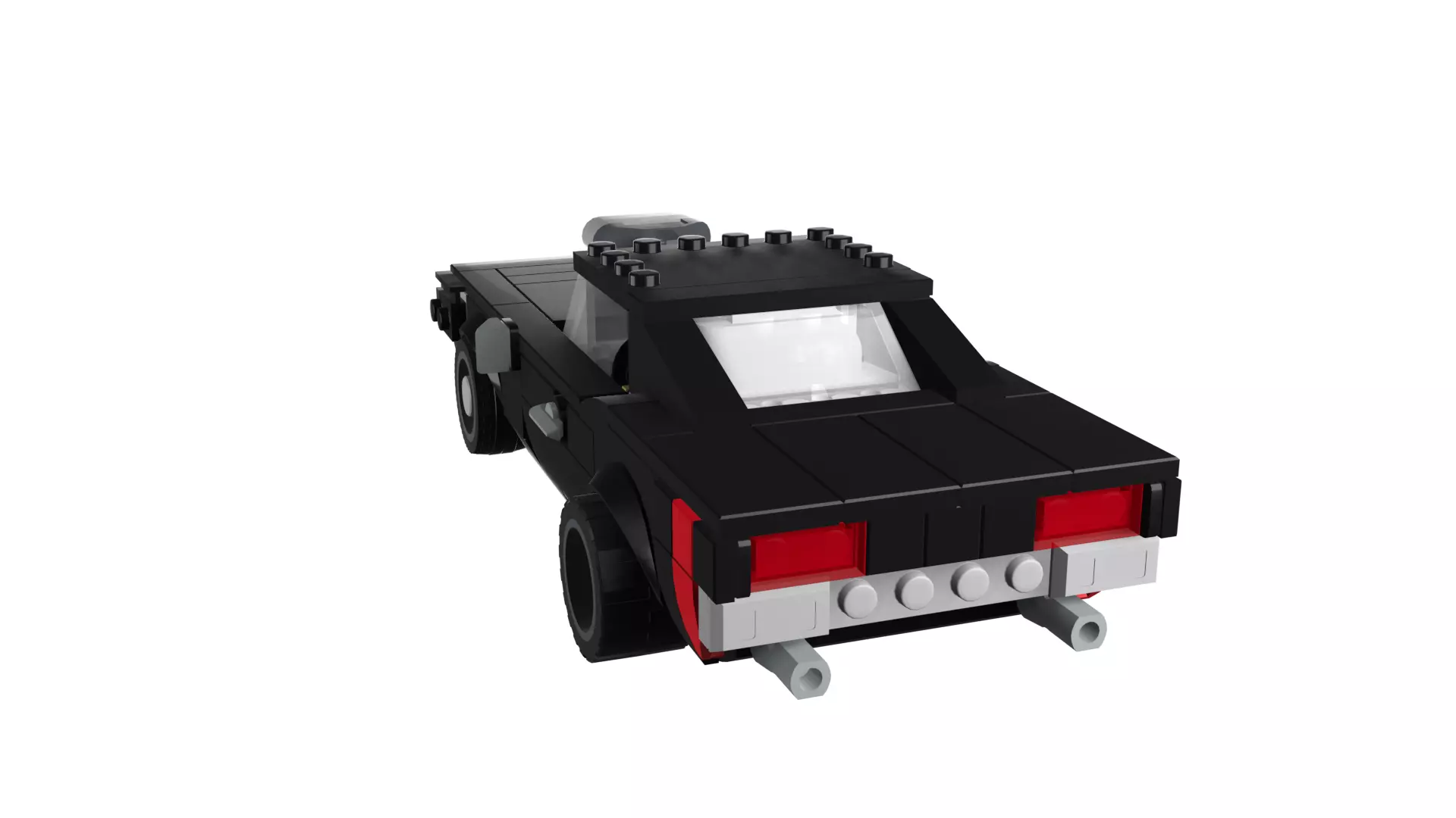 MocBricks3D - Dodge Charger 3D print model_48