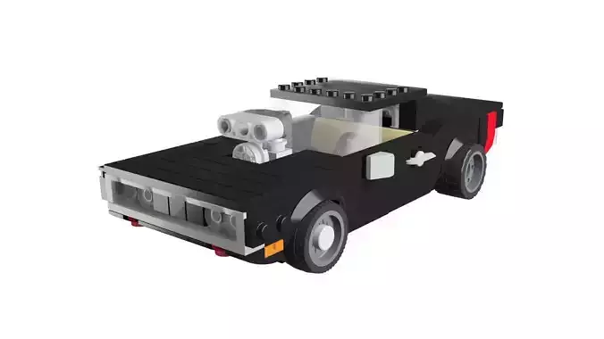 MocBricks3D - Dodge Charger