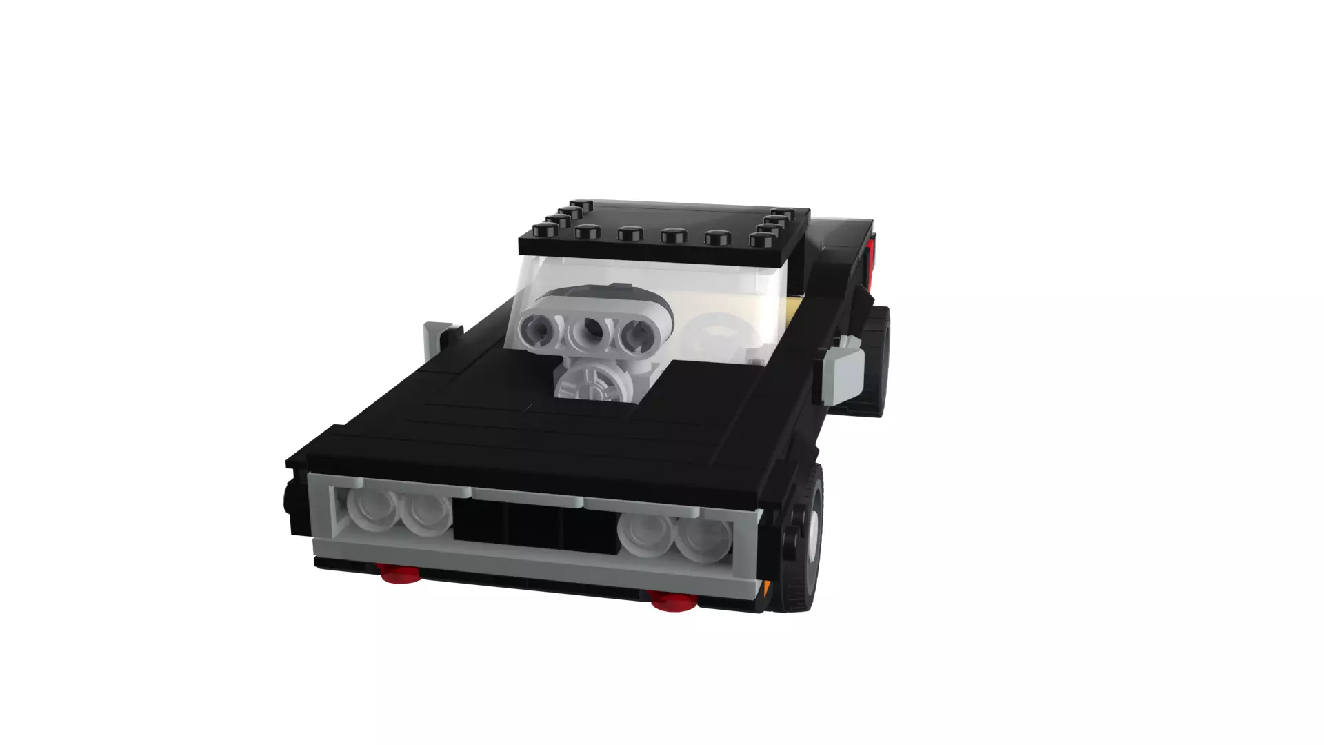 MocBricks3D - Dodge Charger 3D print model_82