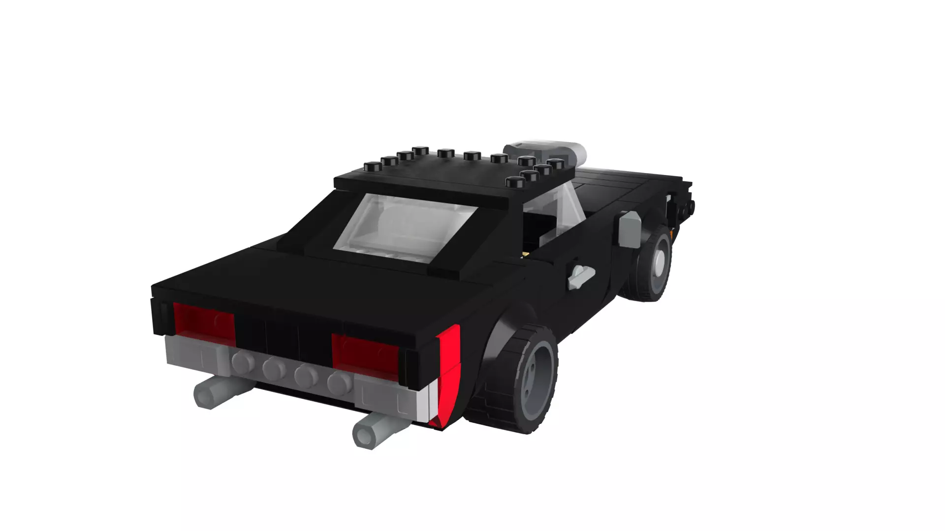 MocBricks3D - Dodge Charger 3D print model_37