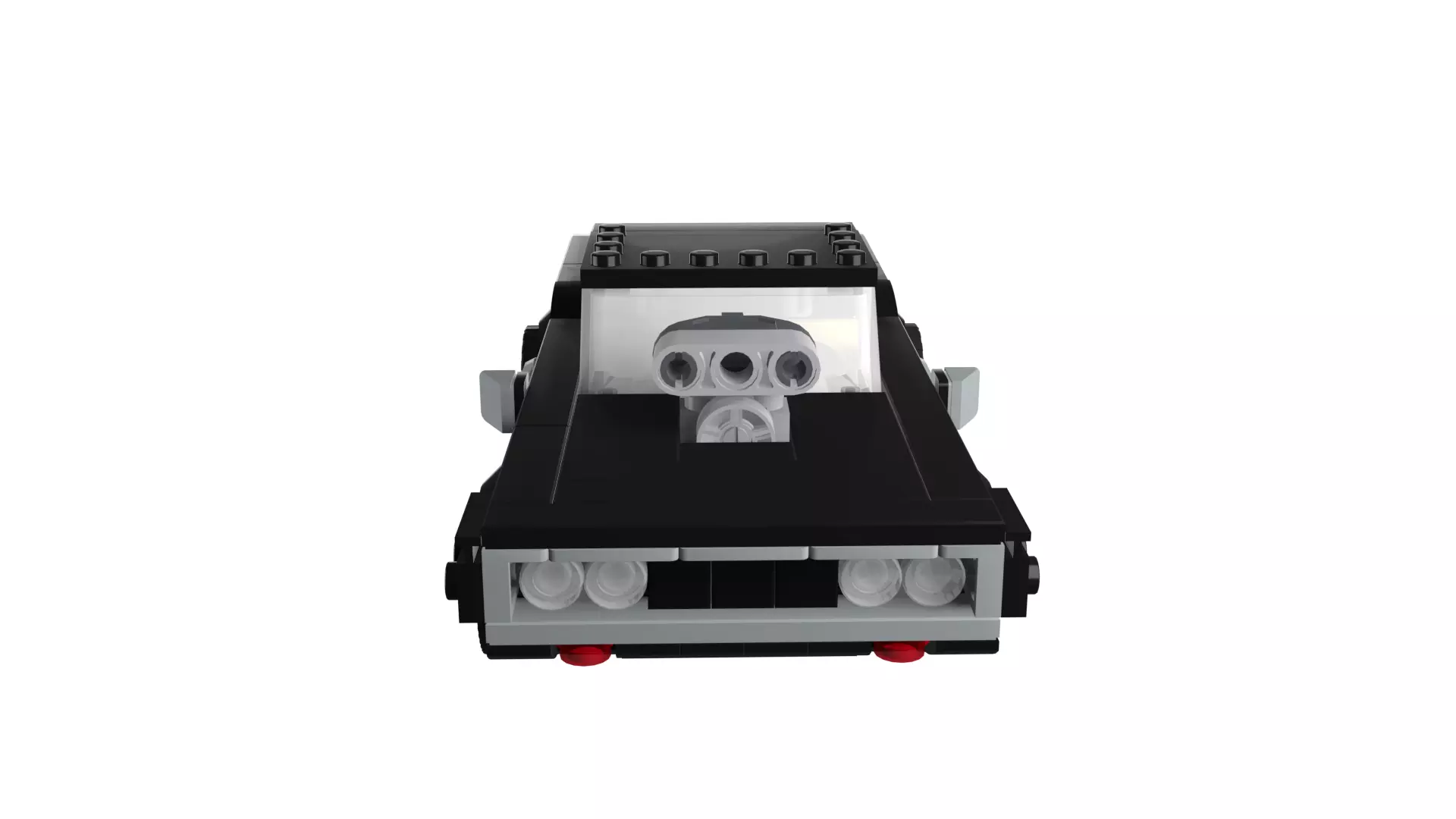 MocBricks3D - Dodge Charger 3D print model_2