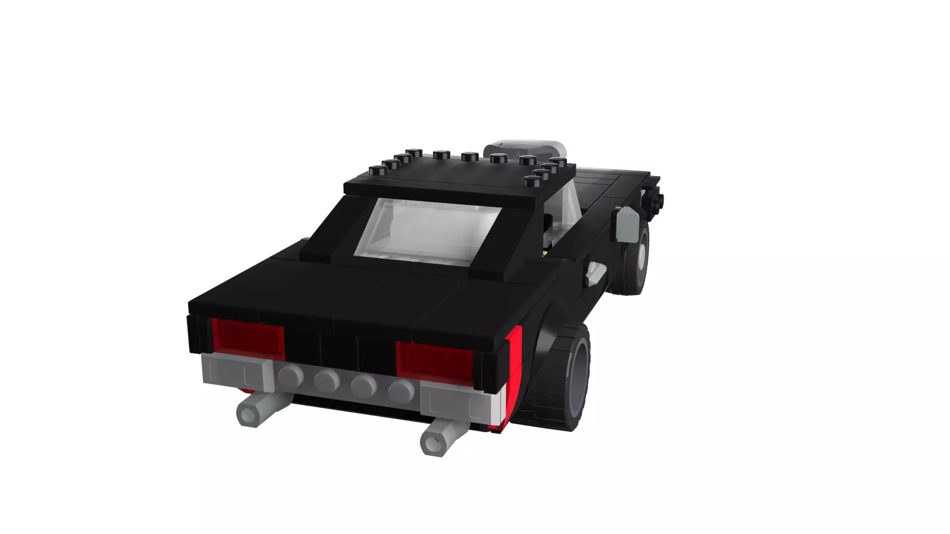 MocBricks3D - Dodge Charger 3D print model_39