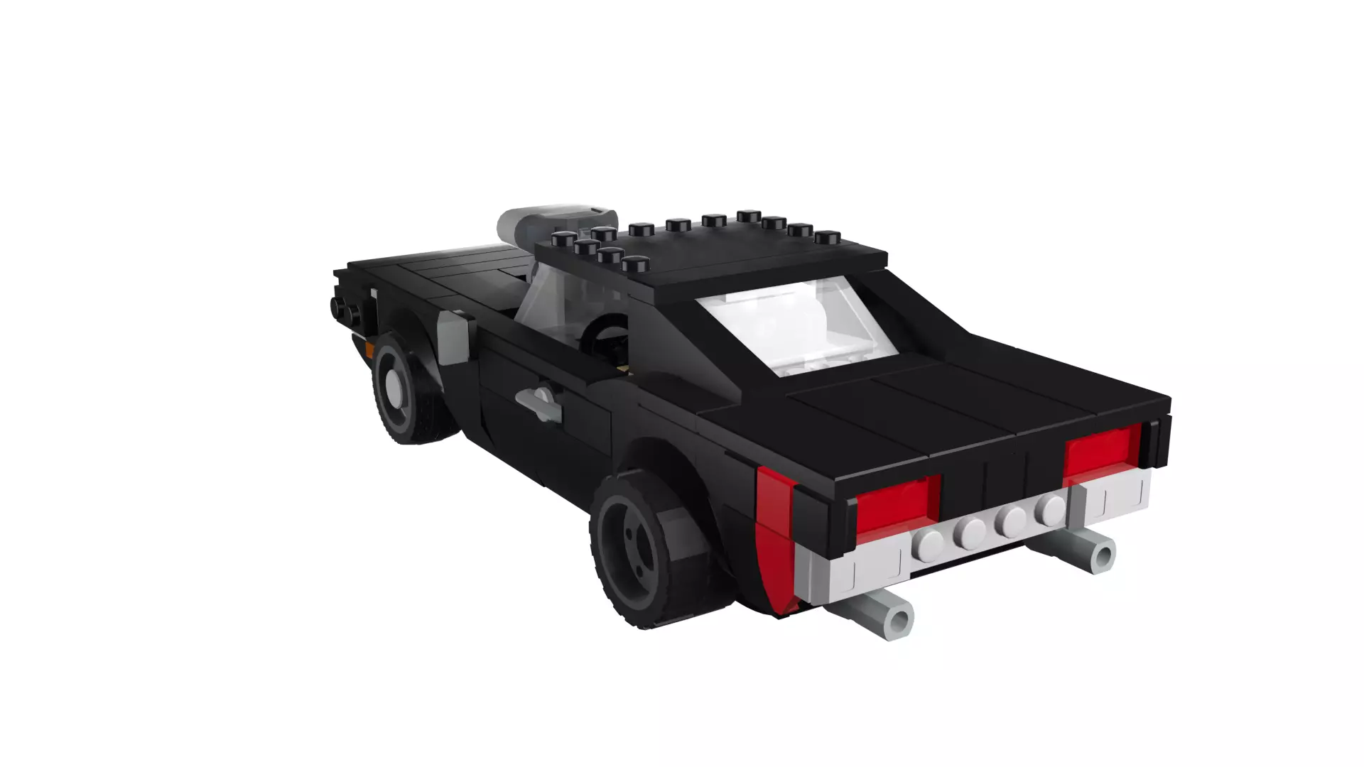 MocBricks3D - Dodge Charger 3D print model_51