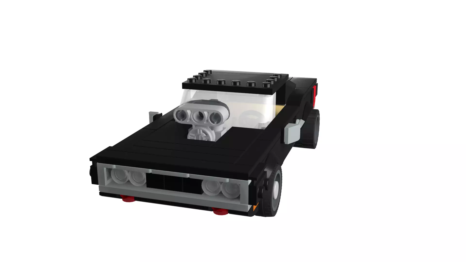 MocBricks3D - Dodge Charger 3D print model_81