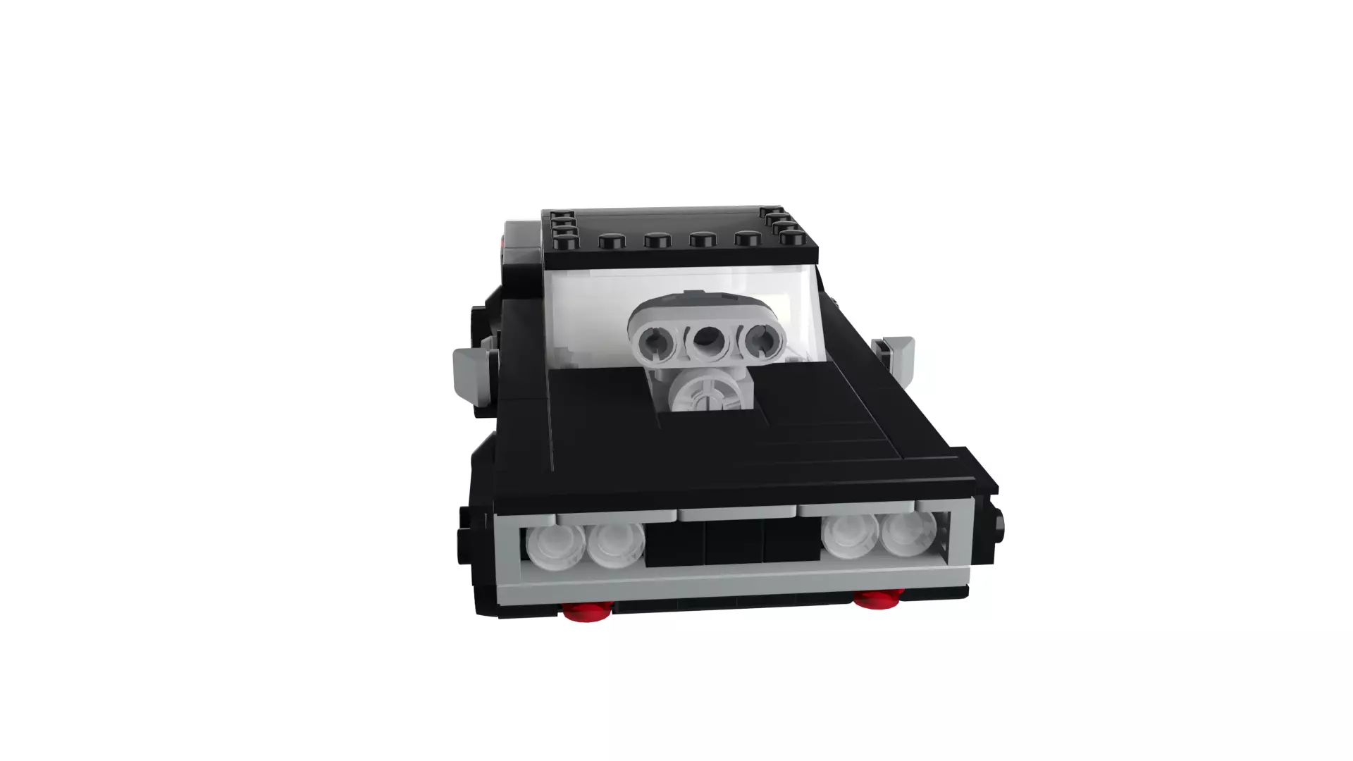 MocBricks3D - Dodge Charger 3D print model_3