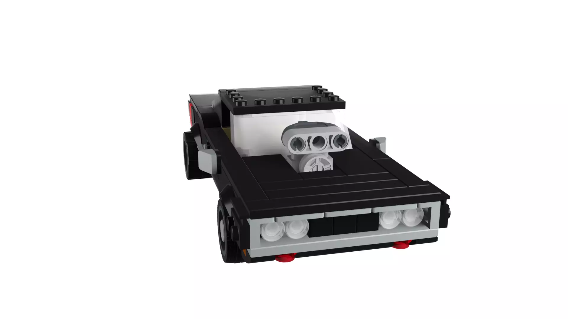 MocBricks3D - Dodge Charger 3D print model_5