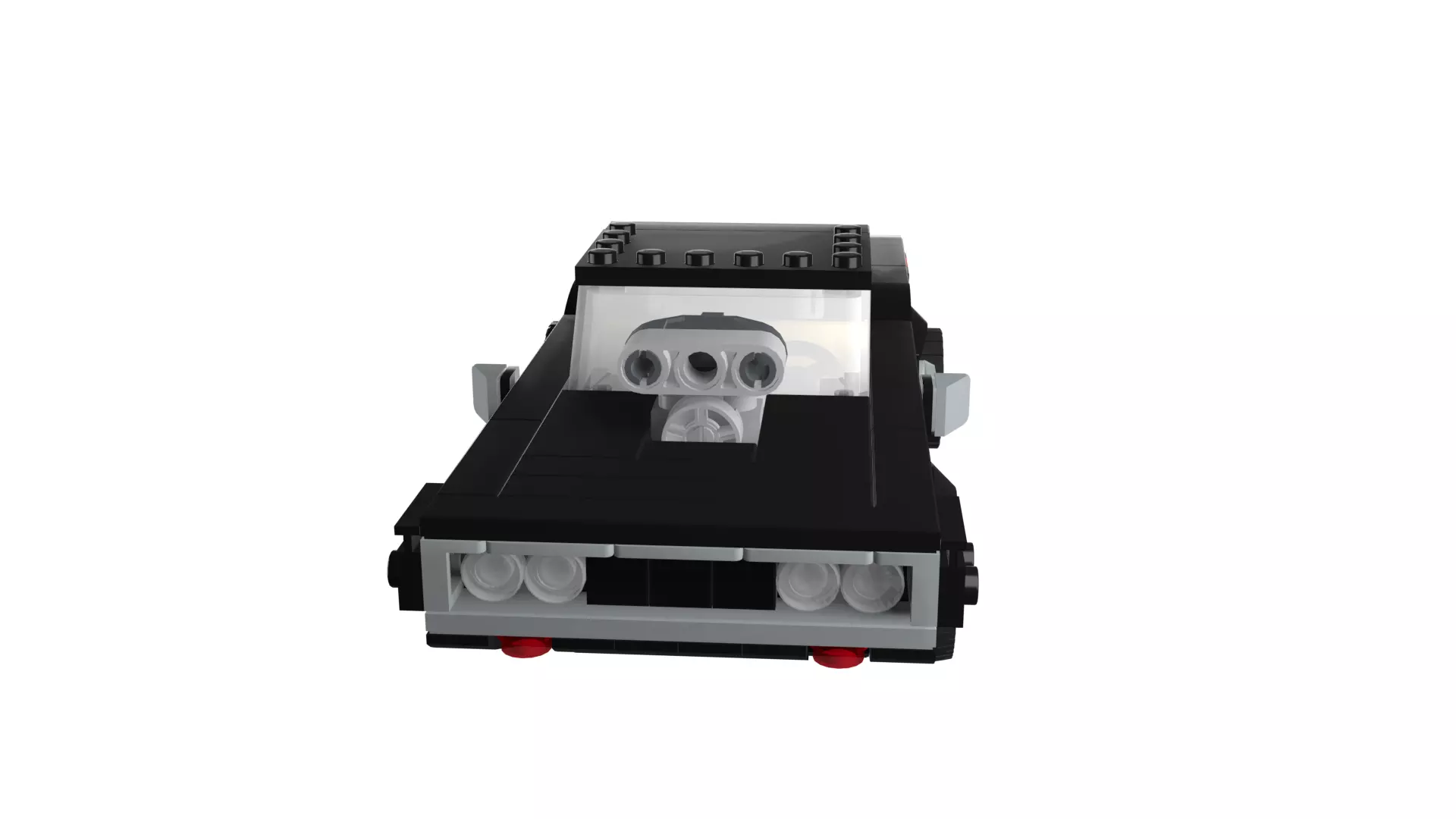 MocBricks3D - Dodge Charger 3D print model_84