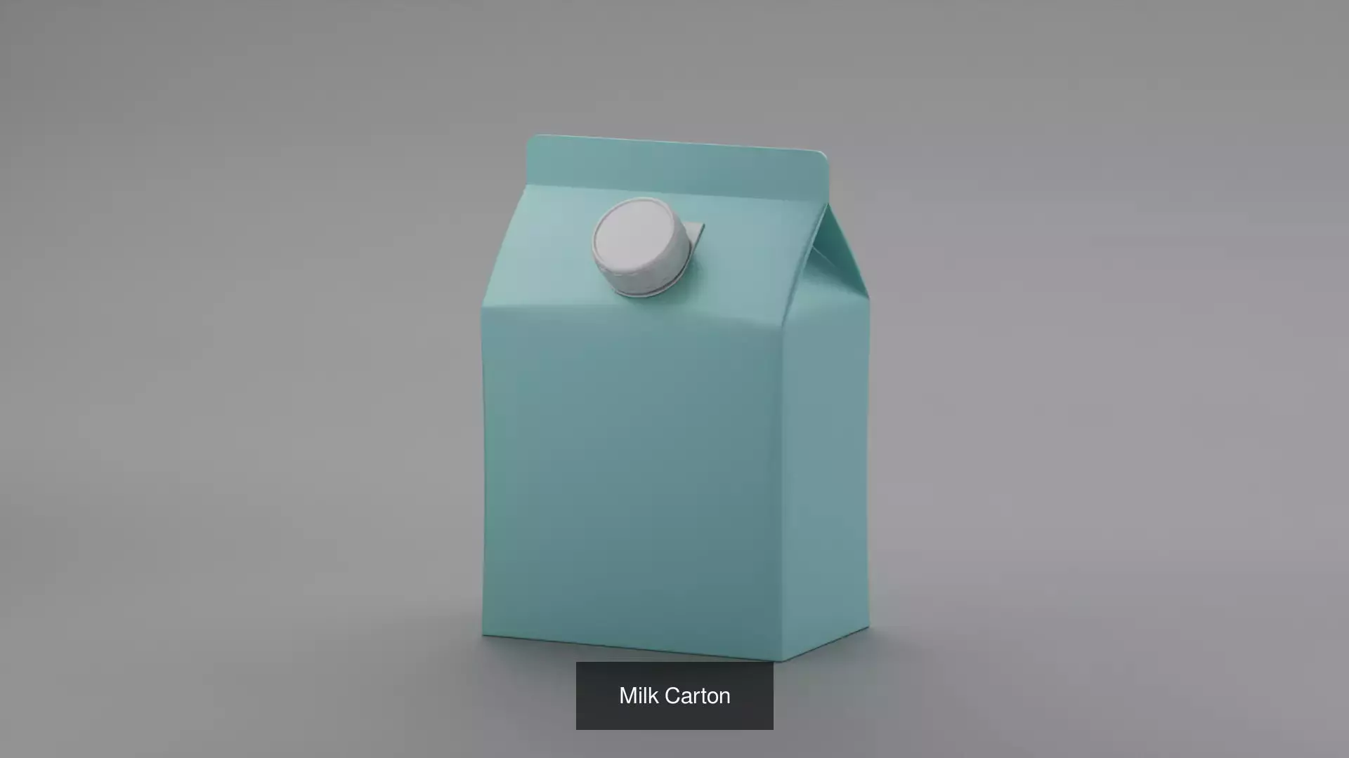 Dairy Set 3D Model Collection_2