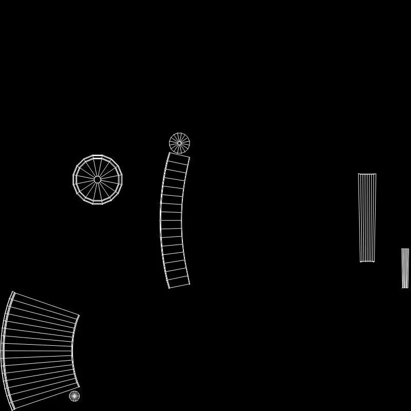 Cups 01 Low-poly 3D model_8