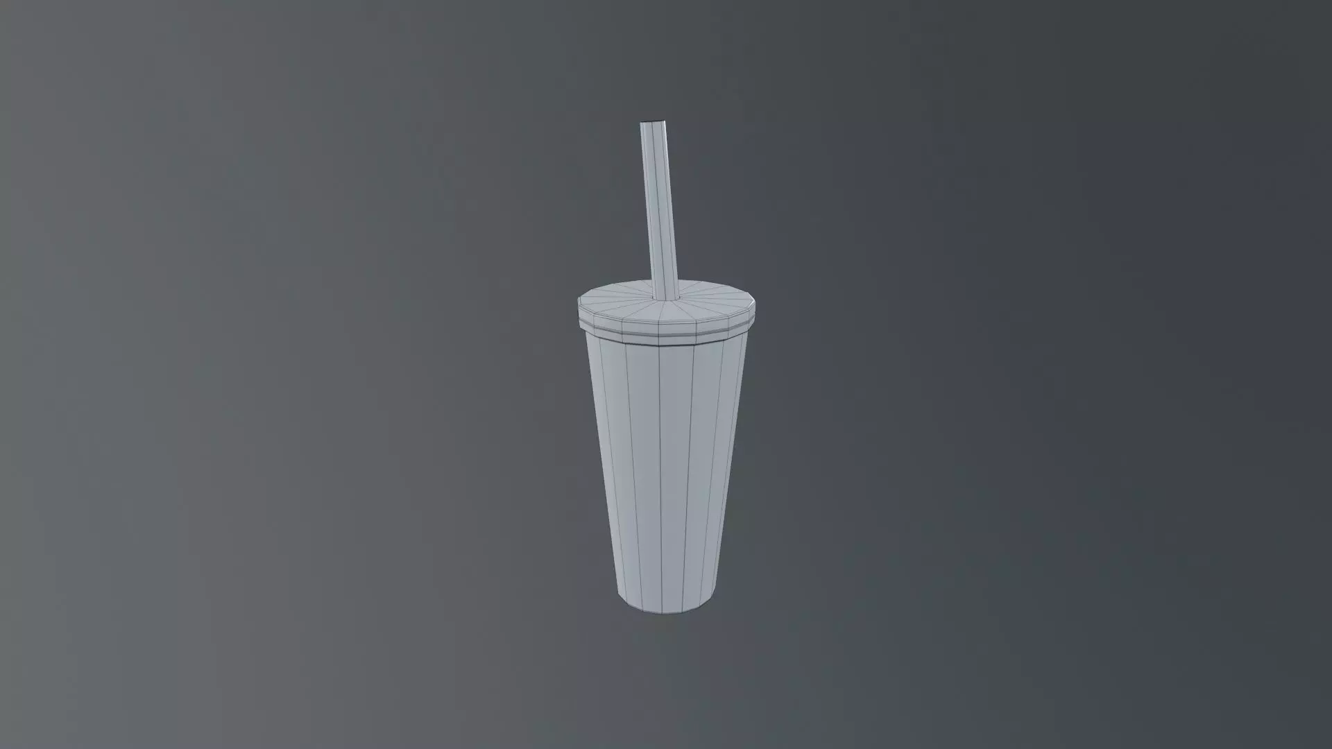 Cups 01 Low-poly 3D model_7