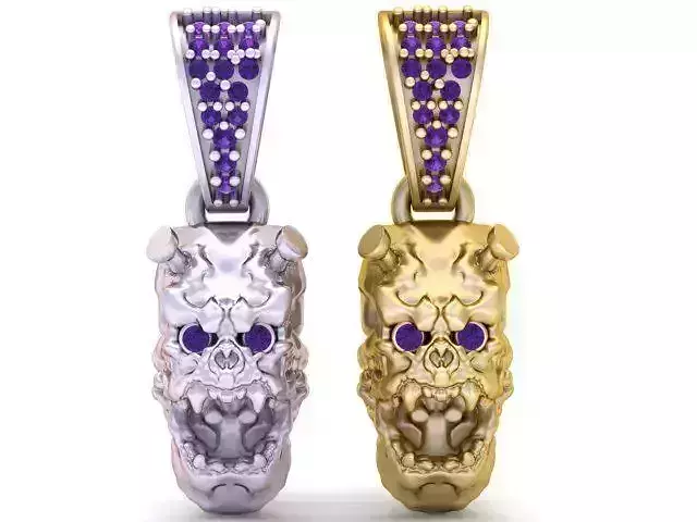 FACES PENDANT 3D PRINATBLE MODEL