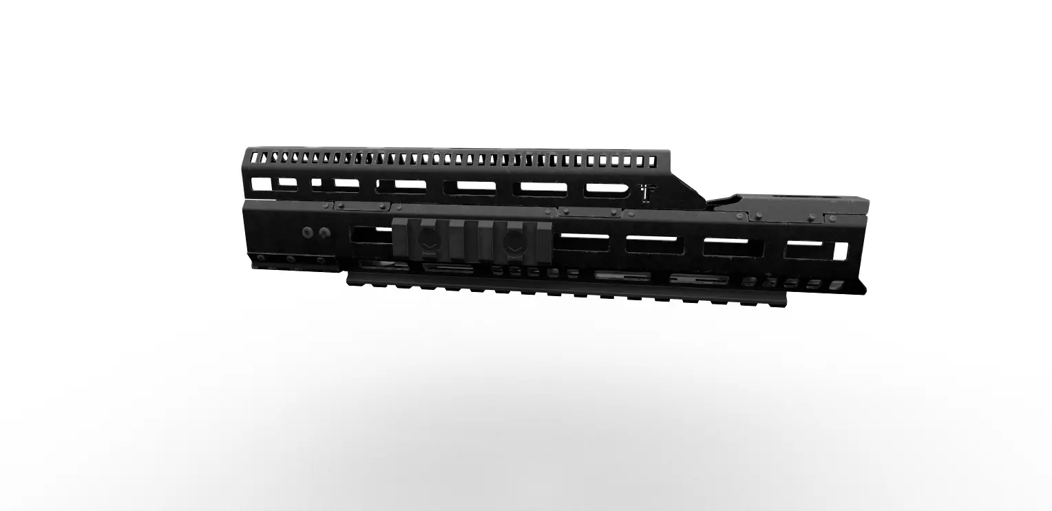 N-4 Tactical Handguard Low-poly 3D model_1