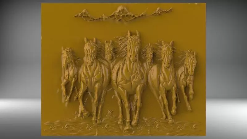 Horse Design  3D model_0