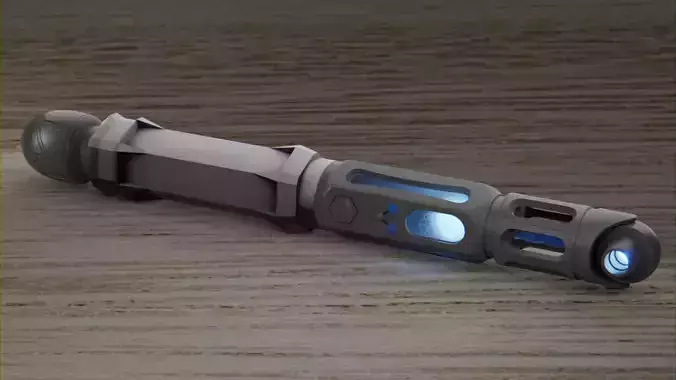 Custom Blue Sonic Screwdriver