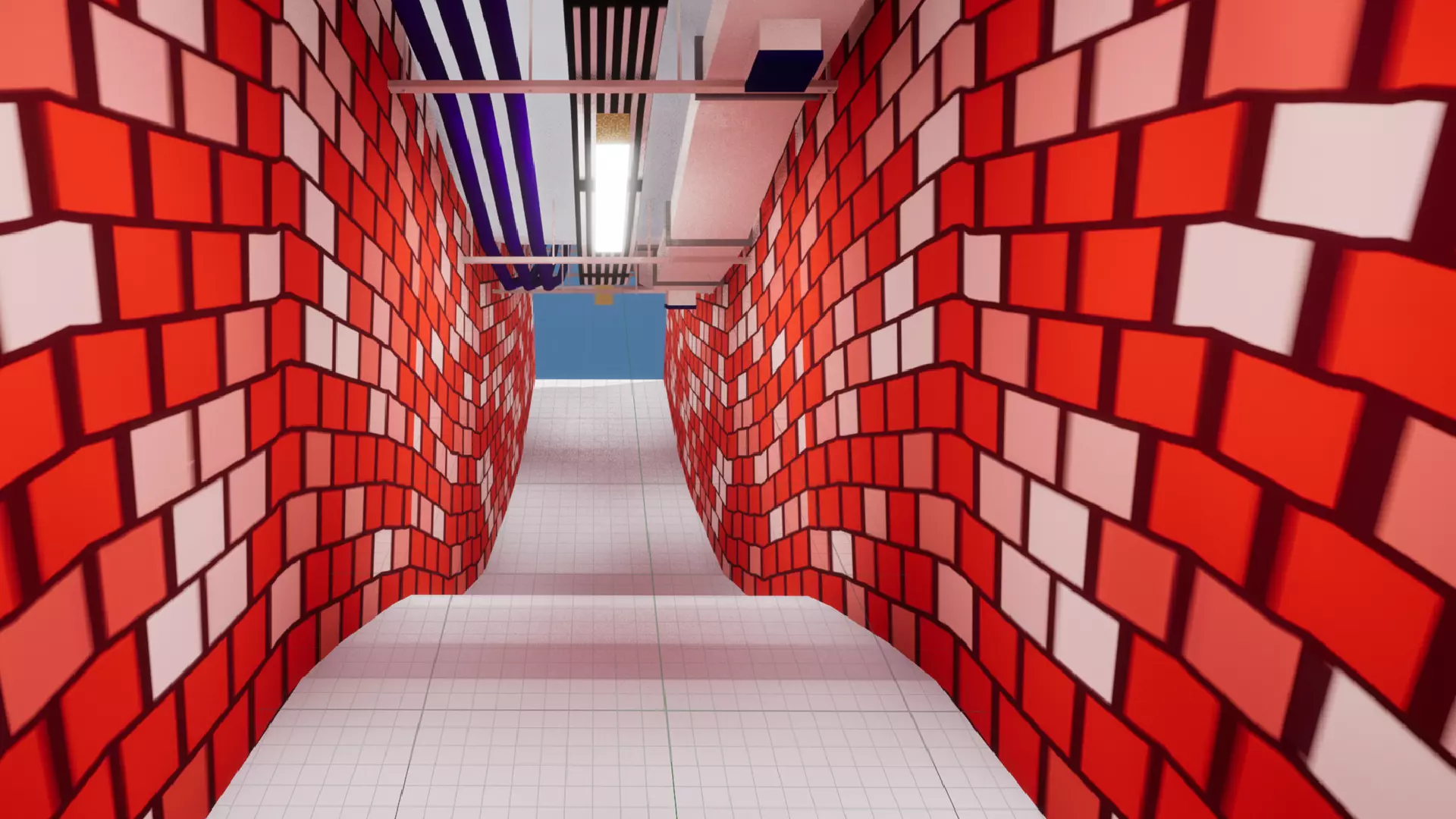 Modular Tunnel Set - Game Environment and Level Design 3D model_4