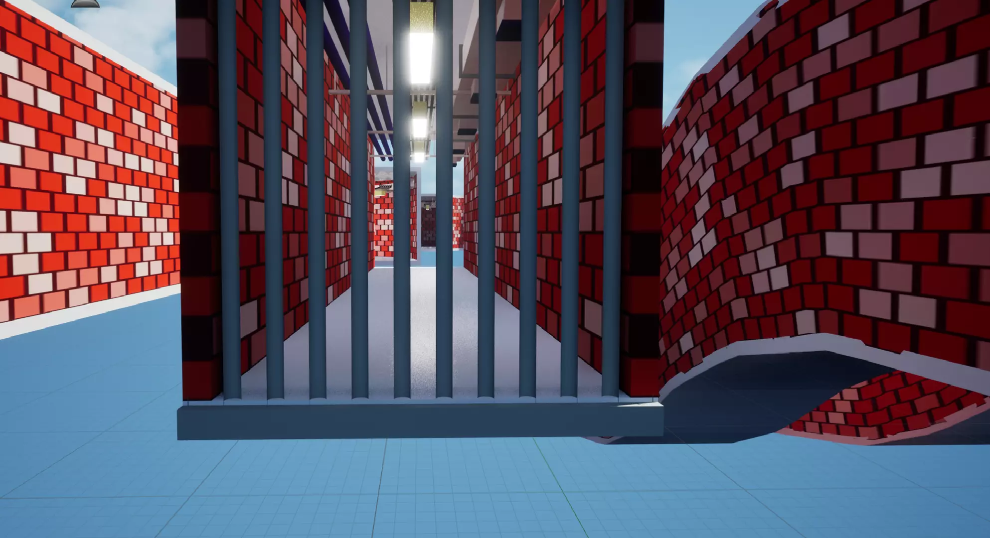 Modular Tunnel Set - Game Environment and Level Design 3D model_5