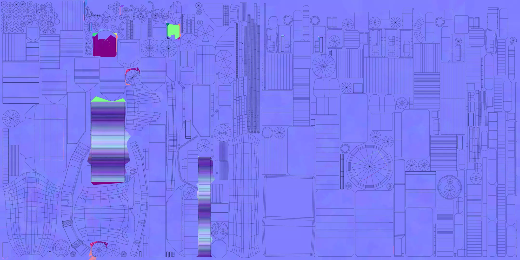 Monorail hoist 3D model_11