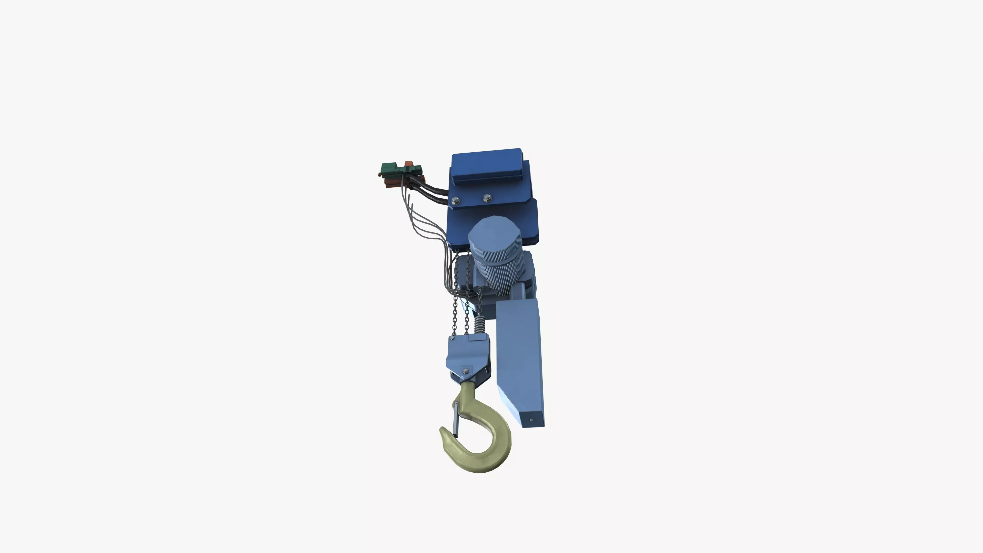 Monorail hoist 3D model_8