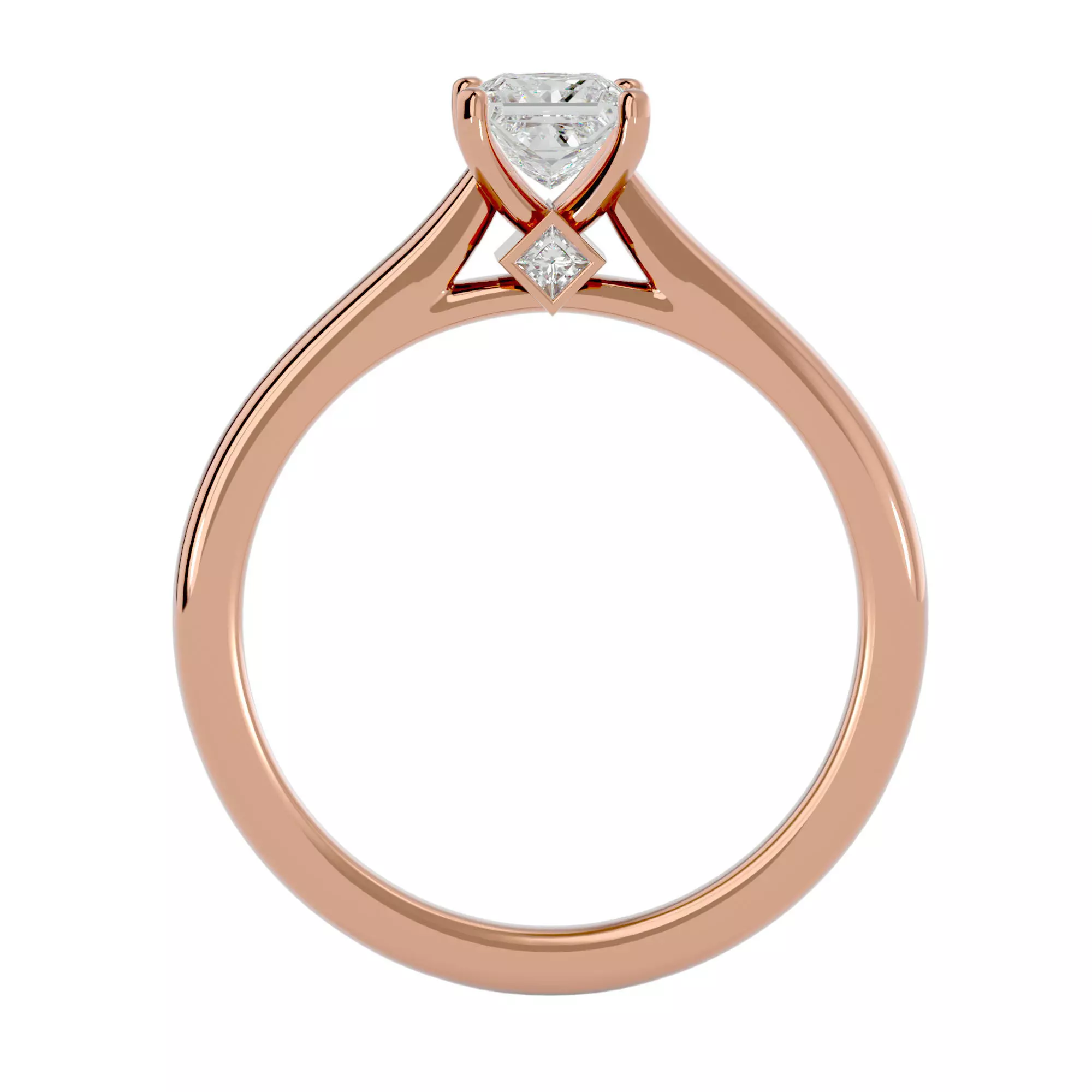 4 rings in one pack detail mapping 3D print model_30