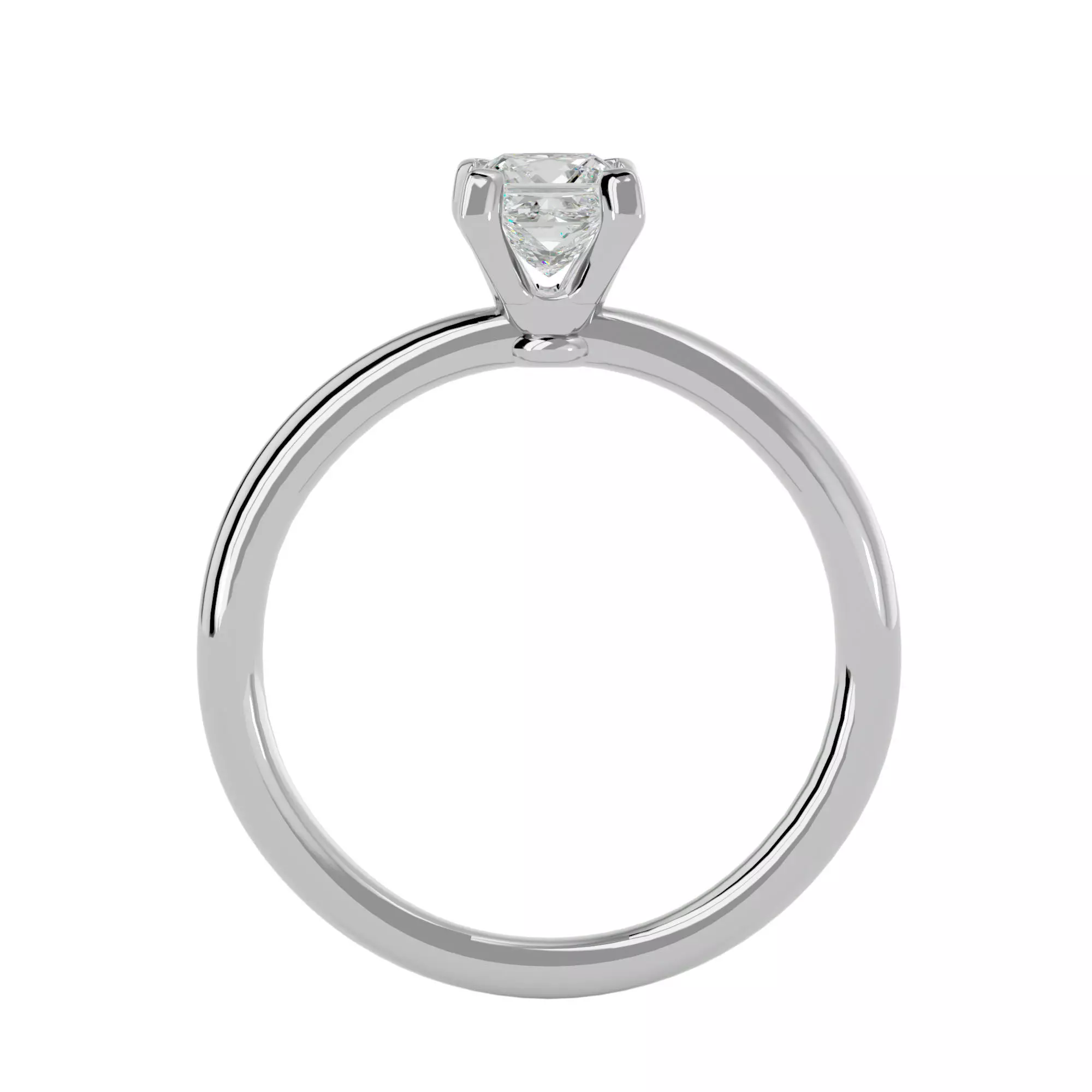 4 rings in one pack detail mapping 3D print model_2