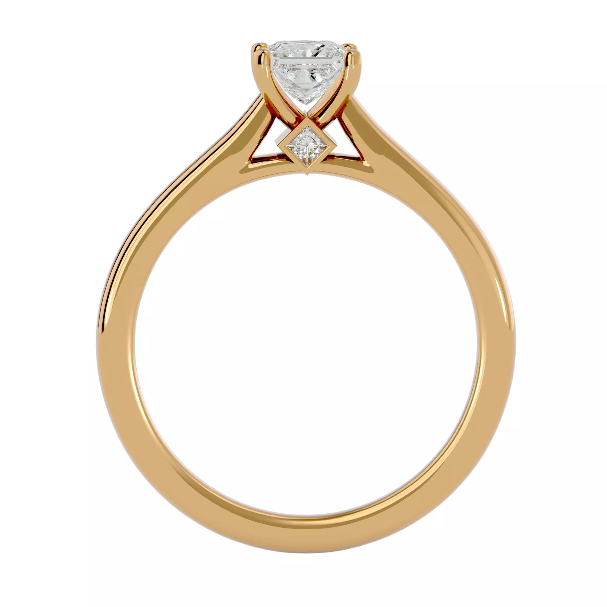 4 rings in one pack detail mapping 3D print model_32