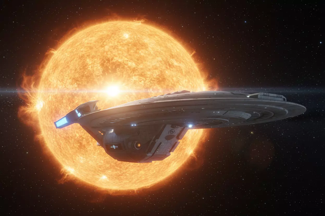 USS Crater - federation star ship 3D print model_12