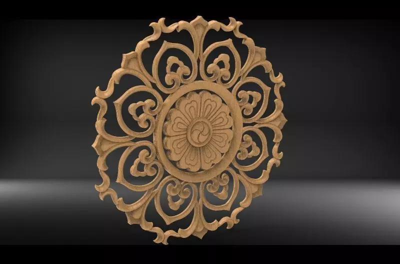 Wood Art 3D model
