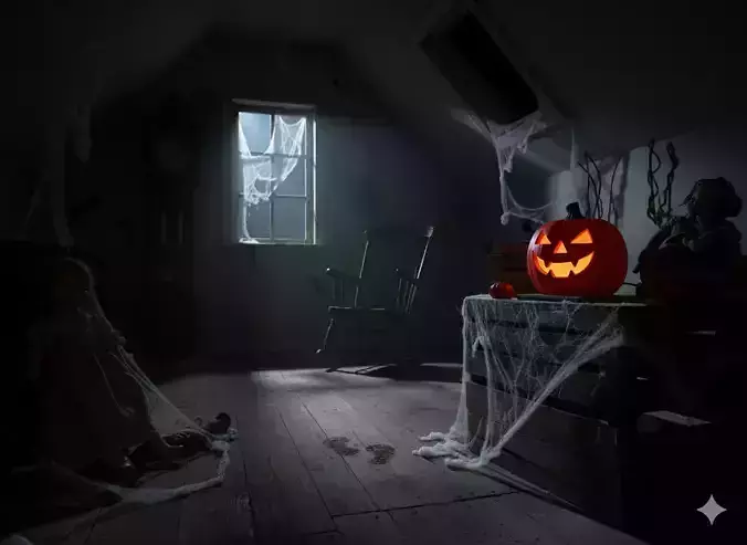 Halloween Pumpkin Lamp
