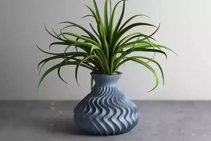 vase pot planter 3d print c11 