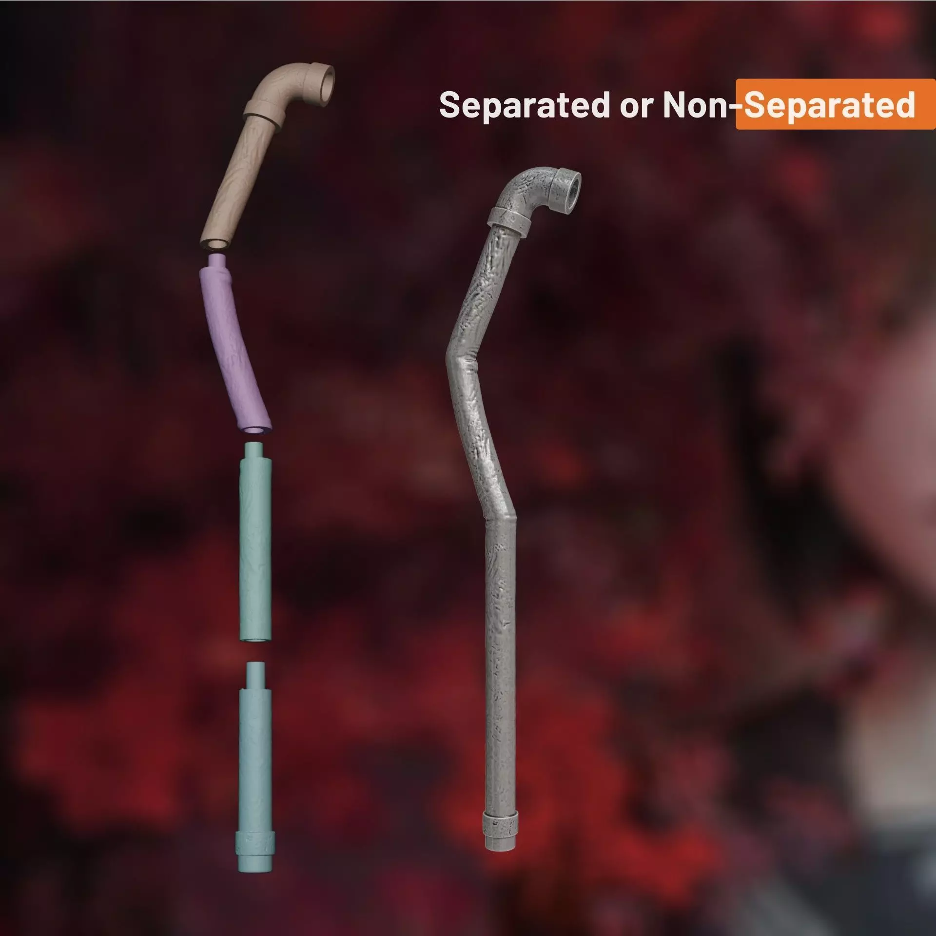 Fox Mask Hinako Steel Pipe Silent Hill F Inspired 3D Print STL 3D print model_5