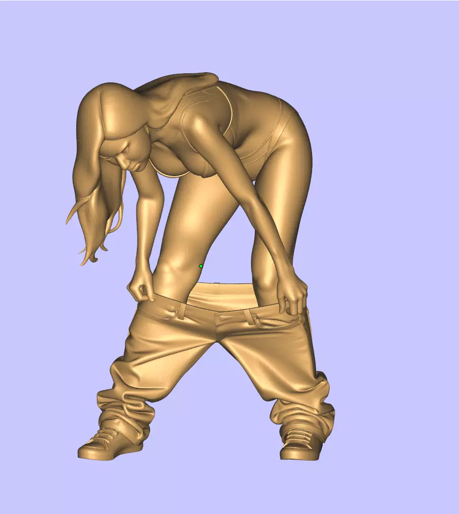 Sexy Girl 3D print model_0