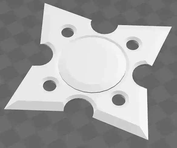 3D Printable Shurriken