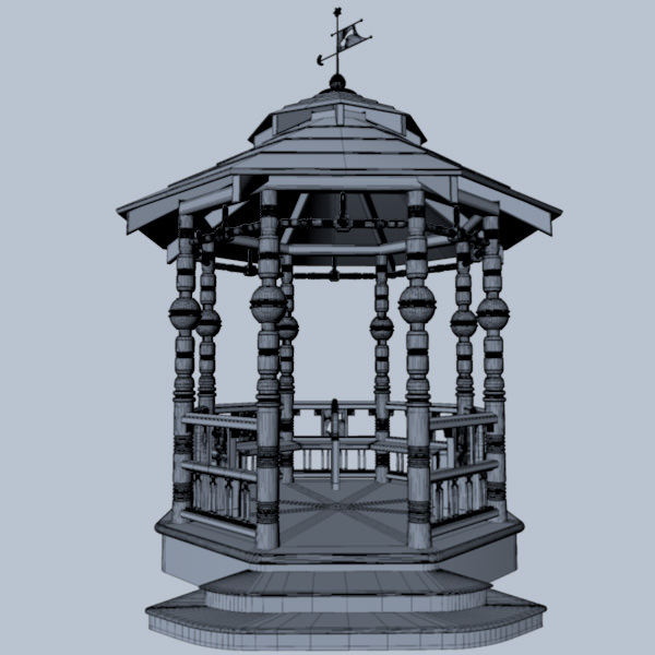 Gazebo 3D model_9