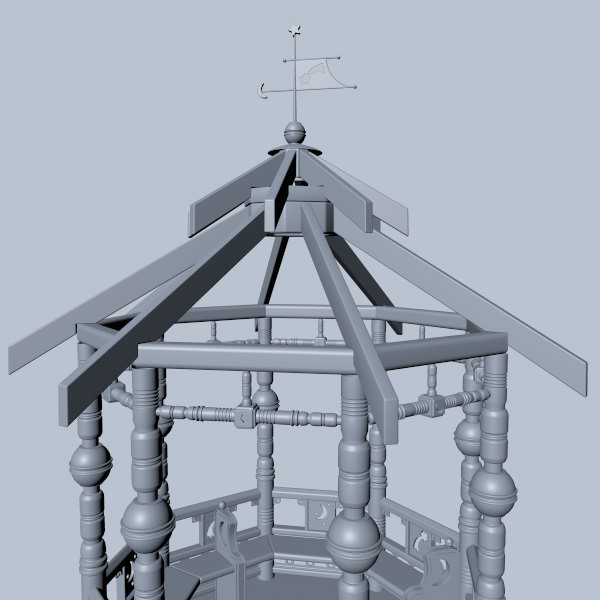 Gazebo 3D model_16