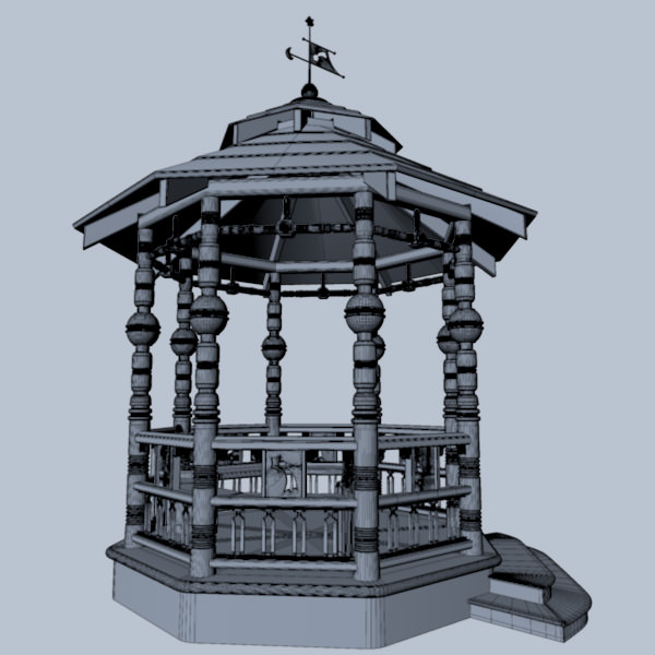 Gazebo 3D model_7